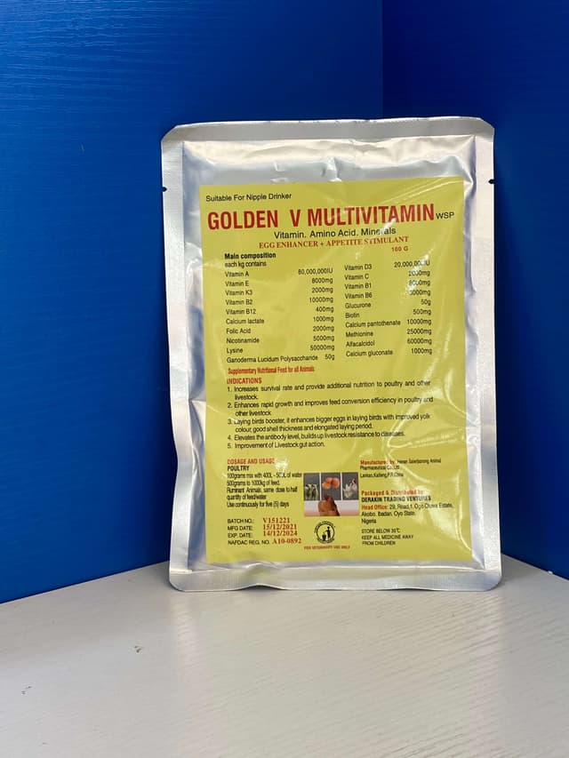 Golden multivitamins