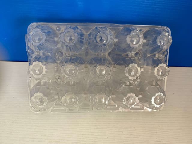 Transparent egg crate(half)